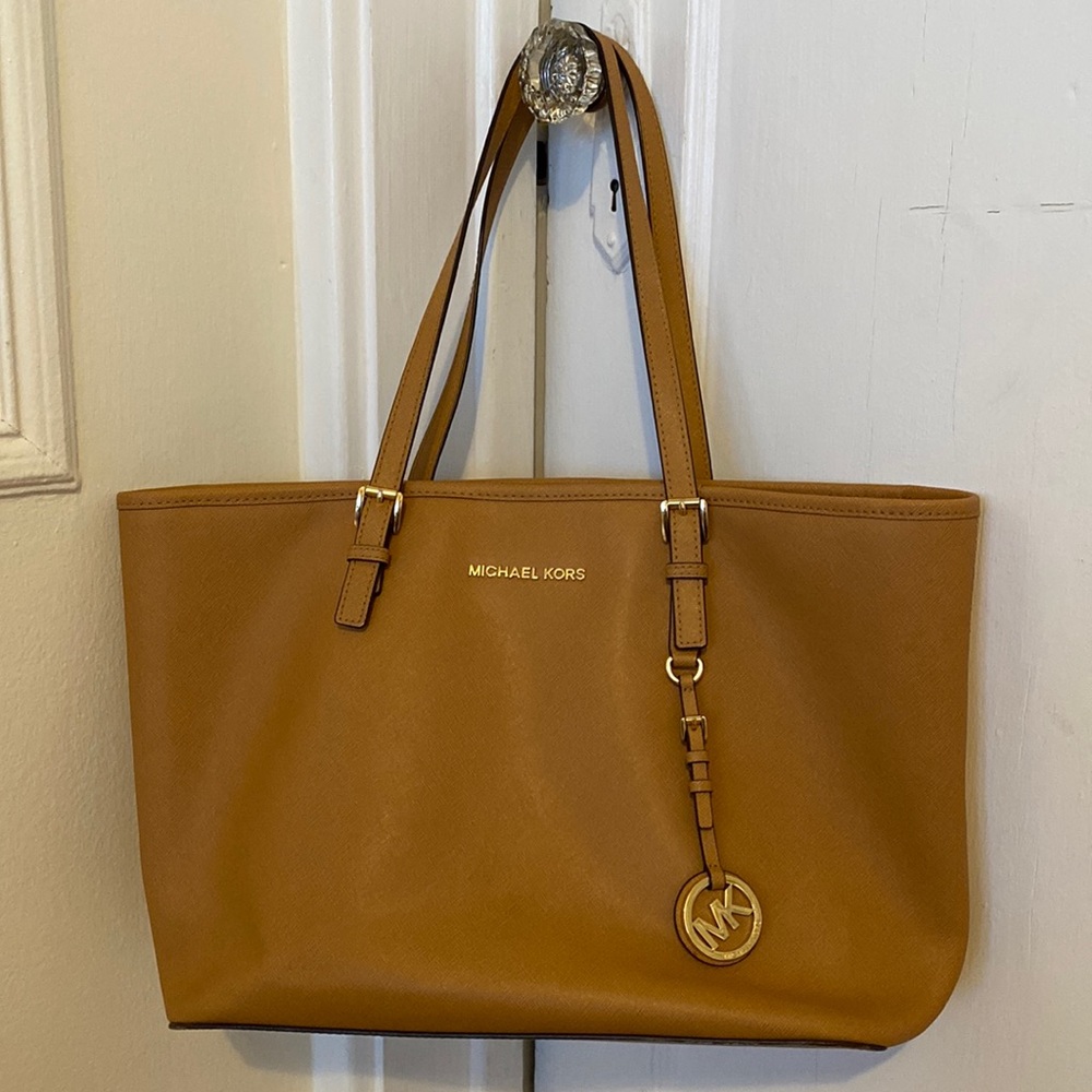 Tan Leather Michael Kors Purse